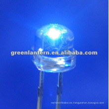 5mm Strawhat azul led